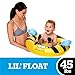 BigMouth Inc Lil Float Bumble Bee Baby, Baby Pool Float, Dual-Chamber Safety Design, Durable Vinyl, Holds 45 Pounds