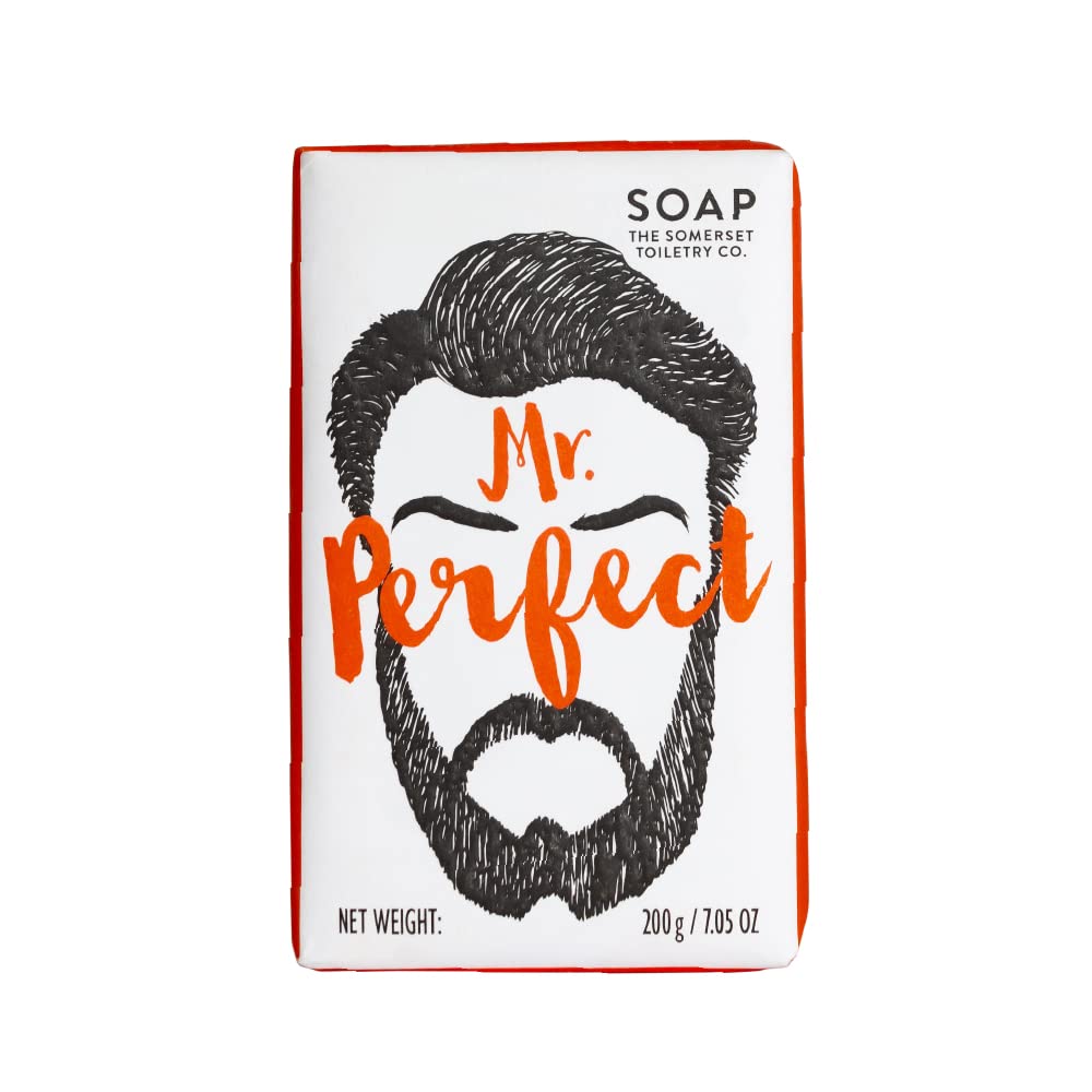 Mr Perfect & Friends, Mr Perfect Soap, Spearmint and Patchouli, 200g