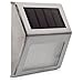 Solar Fence Post Lights,Elelink Outdoor Stainless Steel LED Solar Step Lamp; Illuminates Stairs/Path/Landscape/Garden/Floor/Wall/Patio Lamp, Waterproof (12 Pack)
