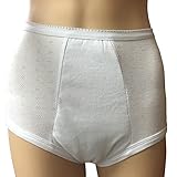 Betey's Incontinence Underwear Panty for Women (Super Protection) - Washable & Reusable Ladies Underwear for Moderate to Heavy Leakage (Medium)