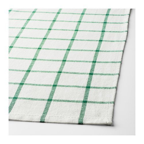 Ikea Kitchen Towels, Hanging Loops (8 Pack) Green Cotton 20 x 26" Ikea Kitchen Towels, Hanging Loops (8 Pack) Green Cotton 20 x 26"