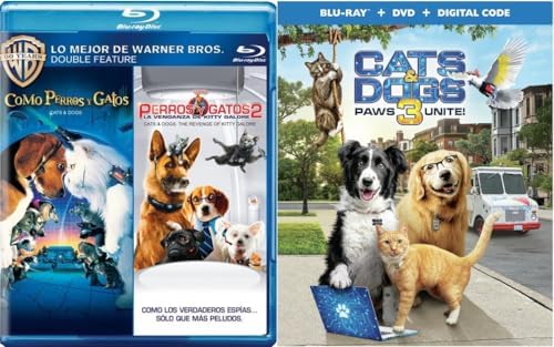 Amazon.com: CATS & DOGS 1 & 2 BD [Blu-ray] : Various, Various