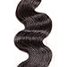 ALI JULIA 10A Malaysian Virgin Body Wave 3 Bundles with 4x4 Middle Part Lace Closure 100% Unprocessed Human Hair Weave Extensions Natural Color (14 16 18+14 inch closure)