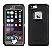 iPhone 5s Case, iPhone 5 Case Shockproof Belt Clip Kickstand Case with Built-in Screen Protector for iPhone 5/5S/SE - Black