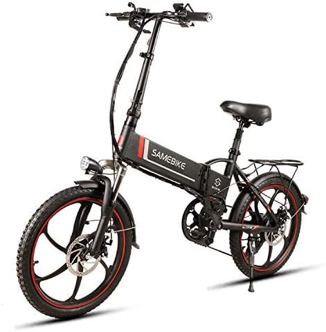 Samebike Folding Electric Bike for Adults 20 Inch 48V 350VV Portable Electric Bicycle of 7 Speed High-end1