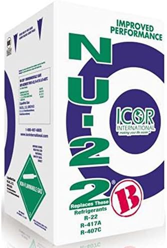 ICOR INTERNATIONAL NUB25 L NU-22B REFRIGERANT, 25-POUND CYLINDER (1/EA) by ICOR International