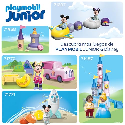 Junior 71770 Minnie con Carrito de Frutas, Disney, 8 Pieces, Desde 12 Meses