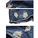 Weigou Women Short Jeans Retro Hole Burr Loose Large Size Women Shorts Fenim Low Waist Shorts
