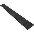 Ruedamann Rubber Threshold Ramps, 0.6" Rise Door Threshold Ramps for Wheelchairs, 1500 Lbs Capacity, 35" Wide Non-Slip Doorway Ramp, Garage Ramp for Scooter, Power Chairs, Driveways, Cuttable