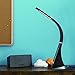 Desk Lamp QIAYA [Luxury] LED Table Lamp [Eye-caring] 5W Gooseneck Art Sunlight Modern Swing Arm Office Desk Lamp for Husband College Student-Brown(Business Class)
