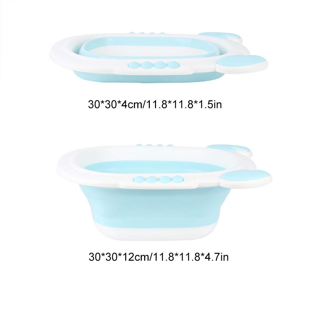 Bicaquu Lavabo Plegable Para Bebe De Dibujos Animados Lavabo Para Bebe Lavabo Para Ninos Palanganas Bano Ourhouserestaurant Com