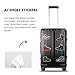 40 PCS Laptop Stickers, Merssyria Jordan AJ Sneakers Theme Stickers Waterproof Vinyl Scrapbook Stickers Car Motorcycle Bicycle Luggage Decal
