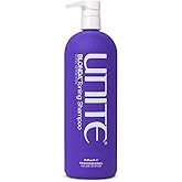 UNITE Hair - BLONDA Toning Shampoo - Purple Formula to Neutralize Brassiness & Brighten Blonde Tones - Ideal for Highlighted & Color-Treated Hair, 33 Fl Oz