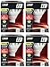 Feit Electric BR40/DM/2500/3K/LED Dimmable LED Light Bulb (Pack of 4), 120 Volts, 30 Watts, 2500 Lumens, BR40 Bulb Shape, Medium (E26) Base, 120 Beam Spread, 3000 Color Temperature, 6.3