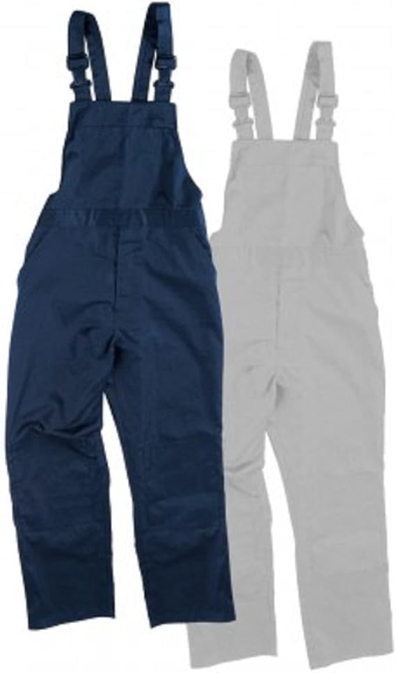 blue bib and brace overalls