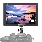 FEELWORLD T7 7 Inch IPS 4K HDMI Camera Field Monitor Video Assist Full HD 1920x1200 Solid Aluminum Housing DSLR Monitor with Peaking Focus False Colors