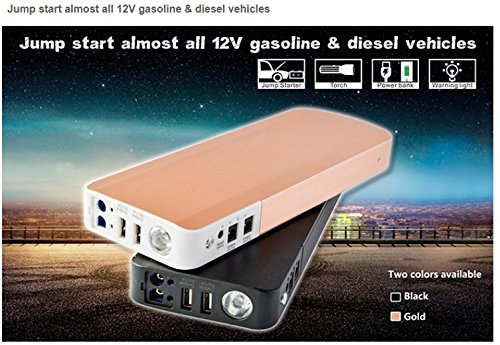Strength Jump Starter Kit Portable 18000mAh with Aluminum Alloy Shell Emergency Car Battery Booster Lithium Power Pack for 12V,16V,19V Vehicles With Air Pump - Thumbnail 4