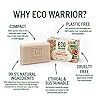 Eco Warrior Deeply Nourishing Shampoo Bar - Pink Clay and a Blend of Pure Orange & Ginger Essential Oils to Promote…