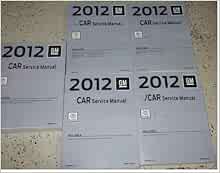 2012 CADILLAC SRX S R X Service Shop Repair Manual SET OEM BRAND NEW