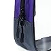 Clear Travel Toiletry Bag, Cosmetic Bag, Quart Sized Packing Organizer (Purple)