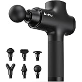opove M3 Pro 2 Massage Gun Deep Tissue Percussion Muscle Massager for Workout, Handheld Percussive Therapy Fascia Gun for Athletes Fast Recovery 4-8 Hours Long Battery Life, Powerful, Quiet, Black