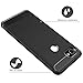 Google Pixel XL 2 Case,Google Pixel XL2 Case, Dretal Carbon Fiber Shock Resistant Brushed Texture Soft TPU Phone case Anti-fingerprint Flexible Full-body Protective Cover For Google Pixel 2 XL (Black)
