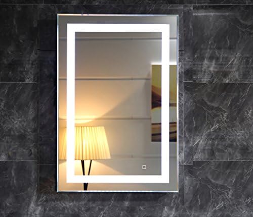 28X36 Inch LED Lighted Bathroom Mirror With Dimmable Touch Switch (GS099D-2836) (28x36 inch)