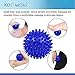 Plantar Fasciitis Relieve Kits(5PCS) Compression Heel Sleeves & Massage Ball for Heel Protectors,Heel Supports,Foot Massage,Cracked Heels,Heel Pains,Ankle & Arch Supports for Men & Women