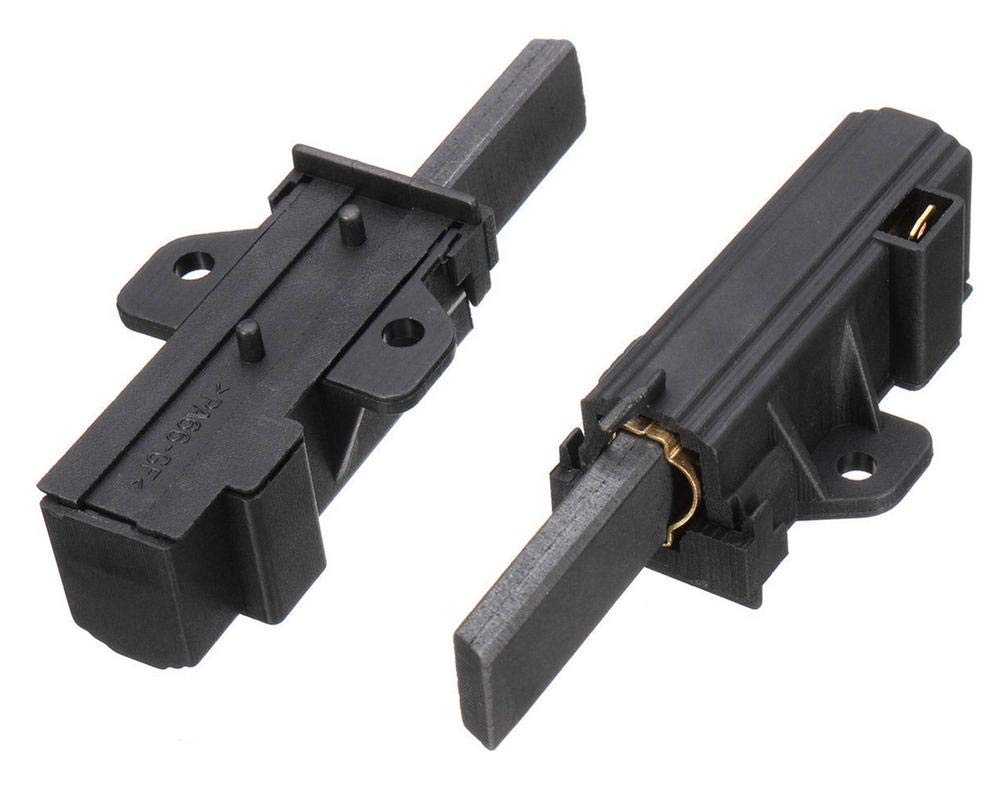 LAZER ELECTRICS Sole Motor Carbon Brushes Pair for Zanussi Washing Machines