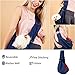 IMOEsol Pet Sling Carrier – Reversible Bag with Adjustable Strap and Zipped Pocket - Travel Bag - Cat/Puppy/Dog up to 18 lbs Comfortable Shoulder Bag/Pouch With Waste Dispenser + Leash Clip +1 Roll