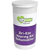 Ezy Dose Hearing Aid Dehumidifier, Helps Prolong Life of Your Hearing Aids, Packaging May Vary