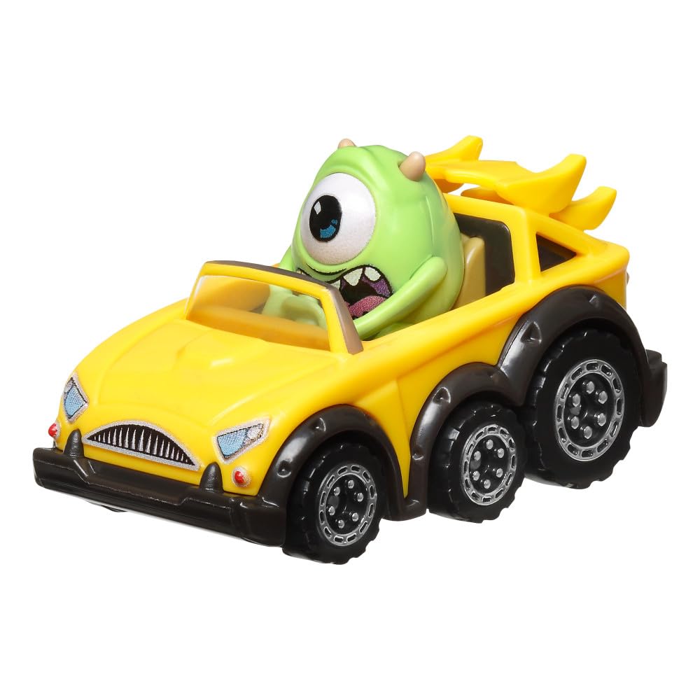 Hot Wheels RacerVerse Die-Cast - Pixar Monsters Inc Mike Wazowski Toy Race Car