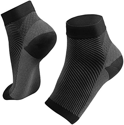 Pacetag Plantar Fasciitis Compression Socks with Arch Support (1 Pair) for Relieve Arch Pain, Reduce Foot Swelling & Heel Spurs, Ankle Brace Support, Increases Blood Circulation (L/XL)