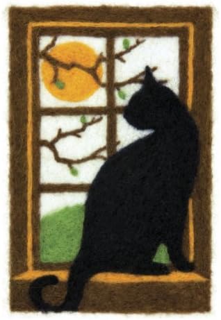 Dimensions Needlecrafts Felt Art Cat Needle Felting