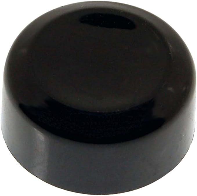 Spares2go Black Gas Hob Push Start Ignition Button Switch for Diplomat