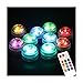UNPOPULAR Underwater Submersible LED Lights,10 Pack Waterproof Wedding Tea Light Multi Color Remote Control Hot Tub,Pond,Pool Bathtub,Aquarium,Party Vase Decor,Christmas,Newyear (21-Key 10 Pack)