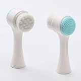 XZYZYW 2-in-1 Facial Cleansing Brush Silicone Manual Deep Clean Skin Exfoliate view 2