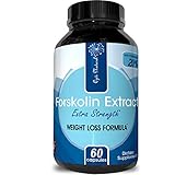 Forskolin Weight Loss Supplement for Men &amp; Women - Pure Coleus Forskohlii Extract Diet Pills Fat Burner Capsules Natural Appetite Suppressant Fast Acting Metabolism Booster Extra Strength