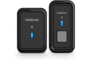 Campainha Sem Fio Com Bateria CIB 101 Preto Intelbras