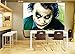 Poster - Joker Mural Decoration - Heath Ledger Batman The Dark Knight Clowns Movie Gotham Villain DC Comic DC Universe Wallposter Photoposter (55 Inch x 39.4 Inch / 140 x 100 cm)