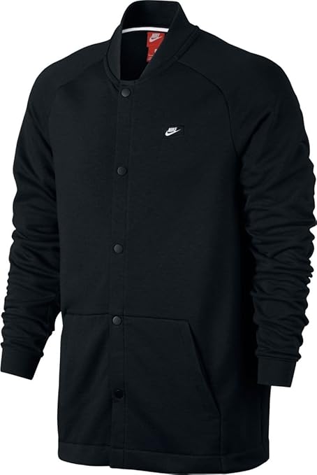 Amazon.com: Nike Sportswear Modern Varsity Men's Jacket (Black, Large): Sports & Outdoors