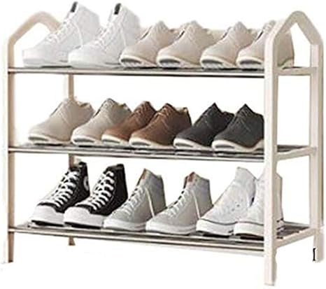 Amazon グードコ 玄関 シューズラック 靴棚 組み立て式 省スペース 収納ラック シューズボックス 靴入れ 靴収納 靴ラック 多機能 大容量 室内 簡単 防塵 リビングルーム ベッドルーム ベージュa F シューズラック オンライン通販
