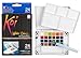 Sakura XNCW-24N, 24 Assorted Watercolors Field Sketch Set with Brush