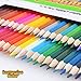 Immersive Color 50 Piece Pre-Sharpened Colored Pencil Set