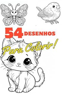 Livro 54 Desenhos para colorir