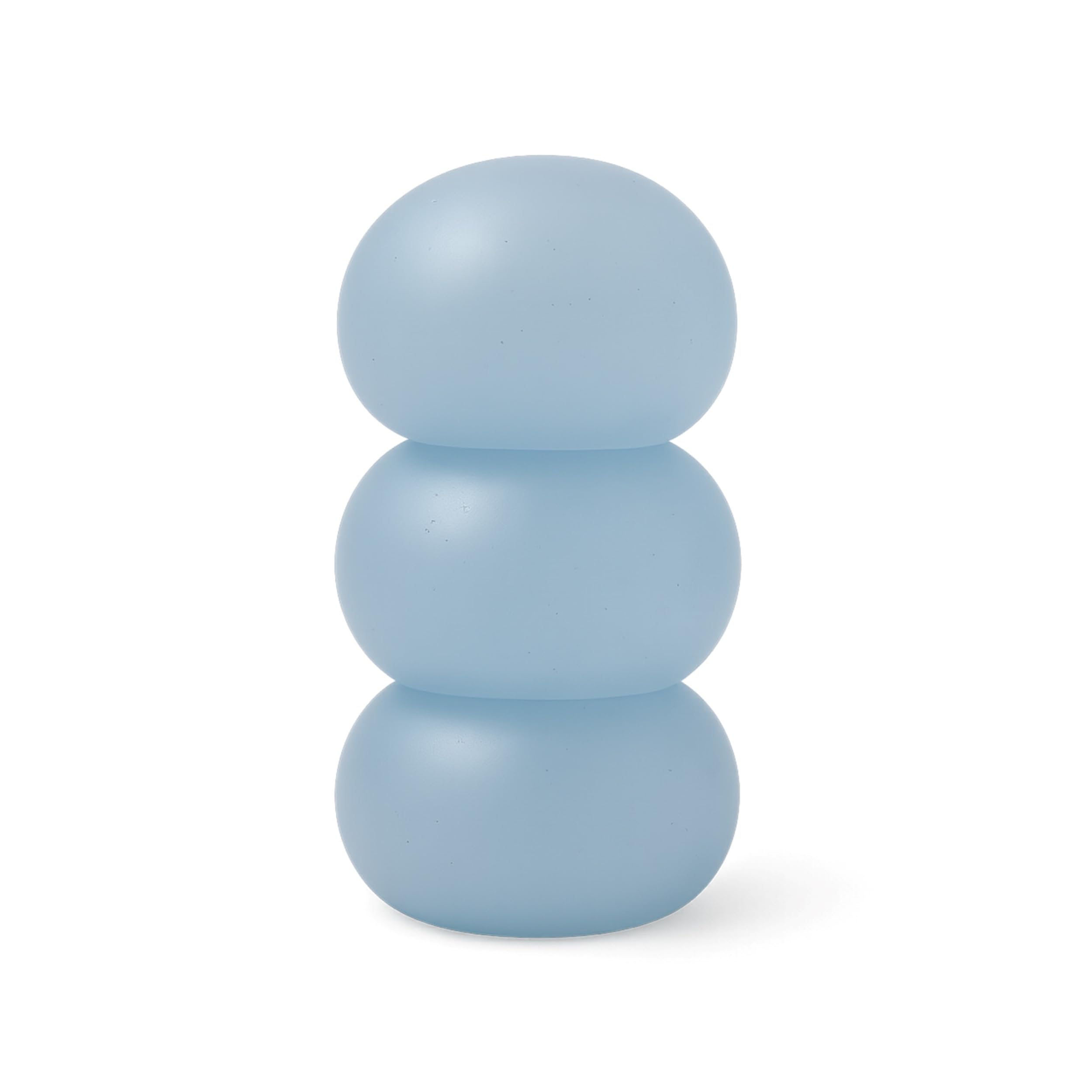 Squishy Stress Balls 3-Pack, Ultra-Soft Memory Gel Fidget Toys for Adults & Teens, High Density Sensory Balls for Anxiety & Stress Relief, Blue