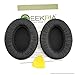 Geekria QuickFit Replacement Ear Pads for Sennheiser HD448, HD449, HD418, HD419, HD428, HD429, HD439, HD438 Headphones Ear Cushions, Repair Parts (Black)