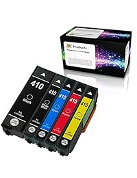 ocproducts Cartuchos de tinta remanufacturados para Epson 410 Repuestos para Expression XP-630 XP-830 XP-530 XP-635 xp-640 Impresoras