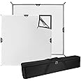 Westcott 4x4' Scrim Jim Cine Kit, Includes 3/4-Stop Diffuser, Silver/White Bounce Fabric, 4X 46 Frame Tube, 4X 2D Corner Frame Connector