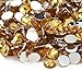 Round Beads for Jewelry Making - Flat Back Clear Crystal Rhinestones (3 mm) Wholesale Bulk - Yazycraft